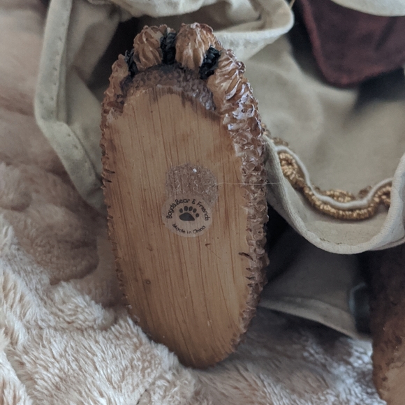 Boyd's Bear 13" Paper Mache-like Bear Angel Figure - Picture 2 of 8